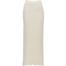 Balenciaga Jupes Balenciaga Tweed Long Skirt Gonne Bianco-Donna - White