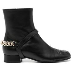 Gucci Boots Gucci Leather Ankle Boots - Black - Women