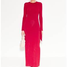 Simon Miller Junjo Long Sleeve Knit Dress - Red