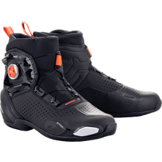 Vita Motorcykelstövlar Alpinestars SP-2 MC-Skor - Svart/Vit/Röd Unisex