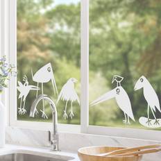 Décorations Murales Micasia Funny Birds Sticker 17 cm x 50 cm Décoration Murale