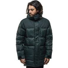 Dun/Fjäderfyllning - Herr Kappor & Rockar EQPE Habllek Down Parka - Deep Forest Green