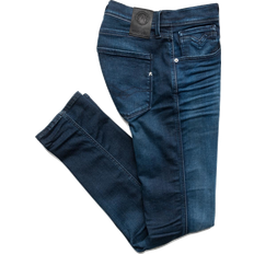 Replay Jeans Replay Anbass Trousers Slim Hyper Cloud - Blue Denim