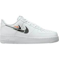 Nike Air Force 1 - Zwart Sportschoenen Nike Air Force 1 Low - Multiswoosh White/Black