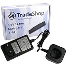 Trade-Shop 3,6 V litiumjonbatteri, kompatibelt med Panasonic EY9L10, EY7410, EY7411, EY3610, EY3610-LA1J, EY7410LA1X