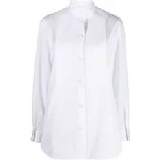 XXXS Shirts Burberry Cotton Shirt - White Lace-Panel Poplin