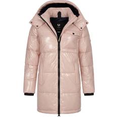 Ragwear Wintermantel Roobie Long Damen - Rosa