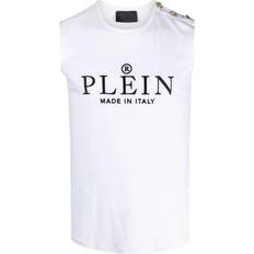 Philipp Plein Toppe Philipp Plein Sleeveless Bomuld Top - Hvid
