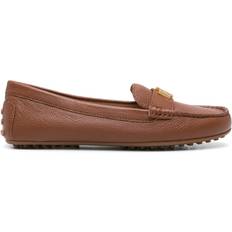 Lauren Ralph Lauren Barnsbury Loafers - Women - Calf Leather/Rubber/Calf Leather - Brown