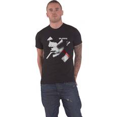 Clothing David Bowie Smoking Portrait T Shirt - Black