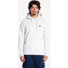 Argent - Sweat à capuche Pulls Tommy Jeans Regular Badge Hoodie - Silver Grey