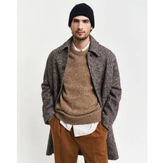 Mies - Ruskea Neuleet Gant Wool C-Neck Neulepusero - Ruskea