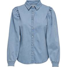 Denim - Mujer Blusas Only Blusa 'ONLROCCO' - Azul Denim