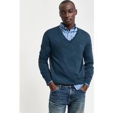 Gant Extra Fine Merino Wool V-Neck Sweater - Men
