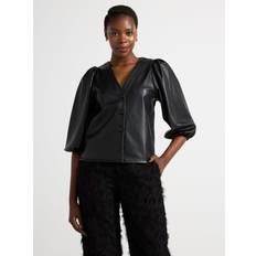 Skinn Bluser Lindex Blouse in Imitation Leather