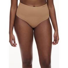 Marron Gainettes Chantelle Culotte sculptante Femme - Marron