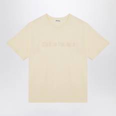 Minimalist Bomuld T-shirt - Gul