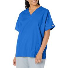 Cherokee Scrubs for Women Workwear Originals V-Neck Top 4700, XS, Royal