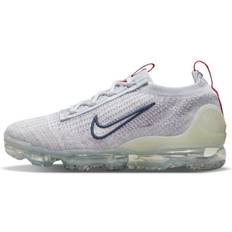 Sportschoenen Nike Air Vapormax 2021 Flyknit - Photon Dust Midnight Navy/White