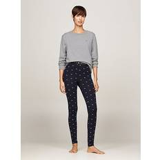 Tommy Hilfiger Elastan/Lycra/Spandex Sovplagg Tommy Hilfiger Gift Legging Pj Set W Eyemask - Grå