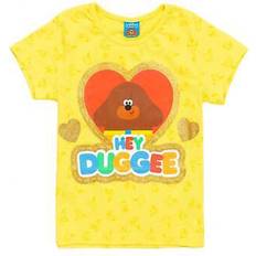 Hey Duggee Yellow Short Sleeved T-Shirt Girls