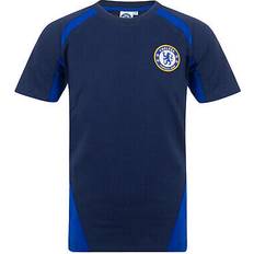 Chelsea FC Boys T-Shirt Cotton Panel Crest