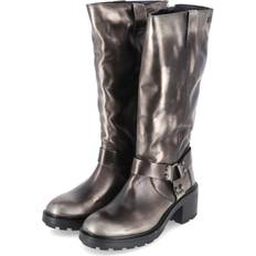 Bronze Stiefel & Boots Lazamani Damen Biker-Stiefel Boots - Bronze