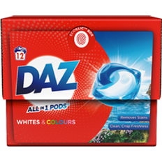 Daz DAZ ALL in 1 PODS Washing Capsules, 12 Washes