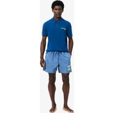 Lacoste Mid Length Swim Trunks - Blue