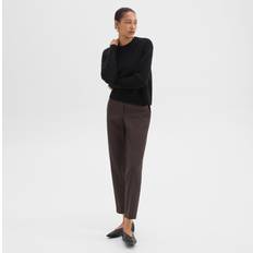 Flannel - Woman Trousers & Shorts Theory Treeca Pull-On Pant - Sleek Flannel