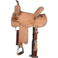 16" Horse Saddles Tough-1 15" Royal King Medina Roughout Barrel Saddle