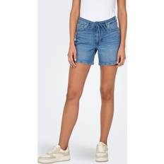Only Gianna Shorts - Medium Blue Denim