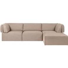 GUBI Sofas GUBI Wonder 3-Seater With Chaise Lounge Sofa