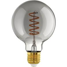 Eglo Lyskilder Eglo E27 LED-Z G95 SPIRAL 4W 150LM 2000K SMOKY