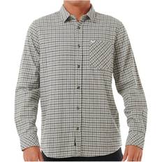 Rip Curl Herr Skjortor Rip Curl Classic Surf Checked In Flanne Skjorta Grå