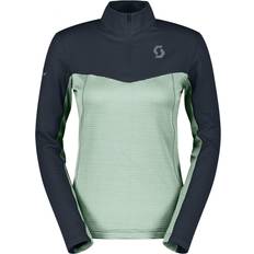 Scott Vrouw Truien Scott Defined Light Zip Longsleeve - Blauw