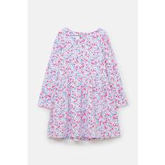 Lighthouse Ellie Kids Cotton Dress - Pink Blue Floral