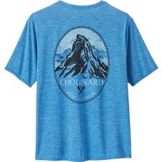 Patagonia Capilene Cool Daily Graphic Lands Shirt - Vessel Blue Men's