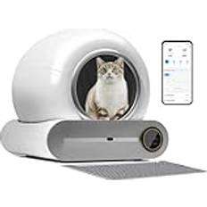 Kattlåda Mellyd Automatisk kattlåda självrengörande med 65 l + 9 l appkontroll