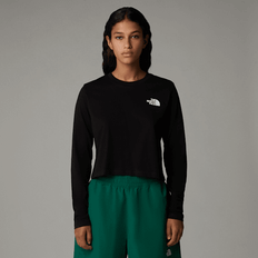 The North Face Simple Dome Crop Tee - Black