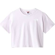 The North Face Cropped Simple Dome Tee W Lavender Fog