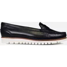 Van Dal Eloise Womens Wide Fit Loafers - Midnight