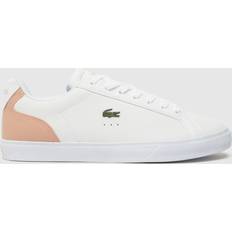 Lacoste Lerond Pro Trainers - White/Pink