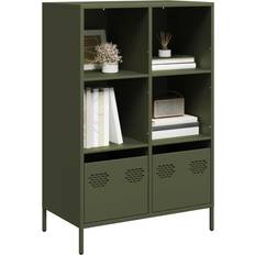 Verde Madie vidaXL Credenza Verde Oliva 68 x 39 x 103.5 cm Madia