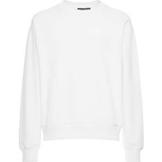 Chinos - Femme Pantalons Sweat-shirt Jersey De Coton - Blanc