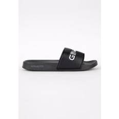 46 - Herr Linnen Gorilla Wear Gwear Slides - Black