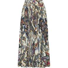 Beige - Midi Skirts Etro Printed Midi Skirt - Multicolor