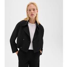 Theory Dubbelknäppt Jacka Dam Polyester