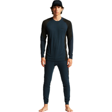 Blå Svedundertøj Craft Core Dry Baselayer Set Blaze - Black Men's