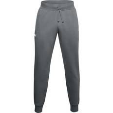 Under Armour Men Trousers & Shorts Under Armour Men's Rival Cotton Blend Fleece Joggers - Grey